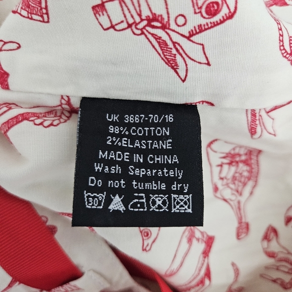 Hell Bunny Alizea Mini Dress Nautical Size Large NWT - Picture 11 of 11